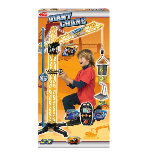 Dickie Toys Majorette Giant Crane Set